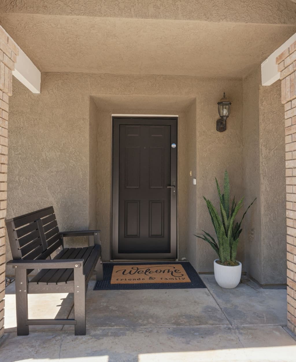 Welcoming entrance to Deer Creek Retreat